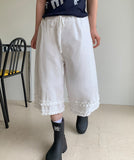 Jebond Banding Frill Bermuda Pants