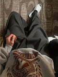 Ribbed Brushed Pintuck Training Pants