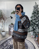 Russo Fair Isle Wool Knit