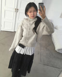 Photon Avanfit High Neck Button Hooded Cardigan