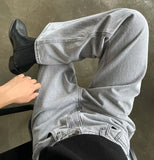 Shadow Gray Wide Denim