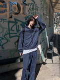 [LAN ARCHIVE] Pigment Patch Logo Crop Hoodie