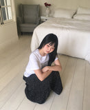 Apol Dot Frill Tiered Long Skirt
