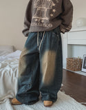Poco Carpenter Washing Balloon Denim Pants