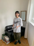 [unisex] Muho Printing Over Short Sleeve T-shirt