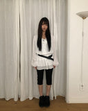Roant V-neck Tiered Layered One Piece