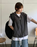 [unisex] Comchi Summer Nylon Hood Vest