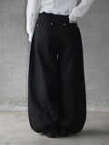 Flare cut balloon pants
