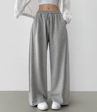 Lower Body Cover Side Pleated Wide Fit Training Pants