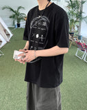 Draw printed tee