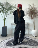 Elin String Parachute Slacks