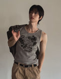Rich's Printing Waffle Sleeveless