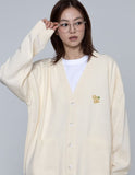GRAE-S Embroidered Knit Cardigan