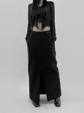 Nealher Slit Long Skirt