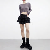 Miket Tiered Frill Skirt