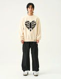 Bone Heart Dot Silhouette Sweatshirt
