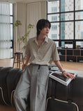 Pony Stripe Half Shirt