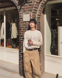 Roach Waffle Henley Neck Long Sleeve