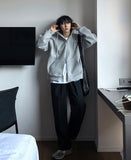 Two-way base hood zip-up