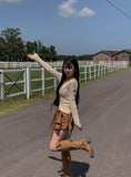 Roy Nubbuck Cow Long Boots
