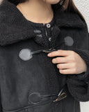 Livin Wool Duffle Midi Mustang Coat