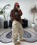 Tona Wrinkle Crop Check Shirt