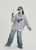 [BAONHAUS] Sentil Star Embroidered Hoodie