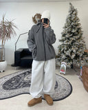 Elrond Patch Boa Jogger Pants