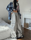Uni Maxi Big Pocket Strap Sweatpants