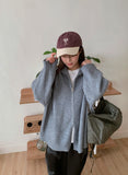 Rakoff two-way knit zip-up cardigan