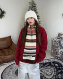 Loop Angora Fur Beanie