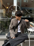 Premium Shetland Check Wool Jacket