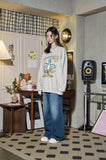 Brush Wide Denim Pants