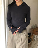Derek Warmer Hooded Half Zip-Up