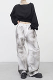 Mono side slit sweatshirt