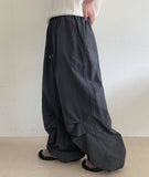 [unisex] Amon Nylon Parachute Banding Wide Pants