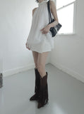 Curzen Studded Skirt Pants