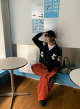 Marville flower knit cardigan