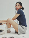 W Cotton Modal Clean T-shirt
