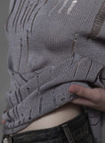 Crack loose fit knit