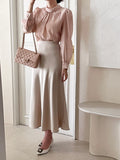 Ires Chiffon Shirring Blouse