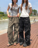 Multiple Pocket Low Cargo Pants