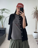 Sepun Roll-up Patch Check Shirt