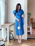Kozel Roll-up Shirt Wrap One Piece