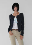 MIX BUTTON CARDIGAN