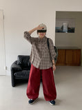 Dashu Pigment Color Wide Pants