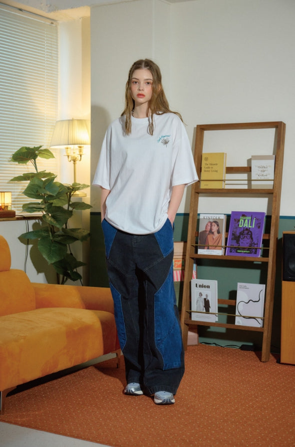 【CPGN STUDIO】24SS★ CATCH HOPE Embroidery Short Sleeve Tee CPGN STUDIO】24SS☆ CATCH HOPE Embroidery Short Sleeve Tee