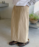 Kumil Banding Span Pintuck Long Skirt