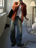 Light Brush Denim Pants