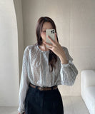 Omer Stripe Blouse